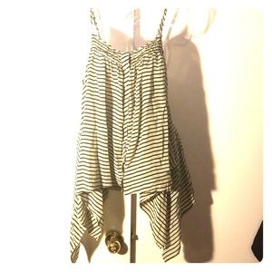 Chic Strappy Ruffled Blouse